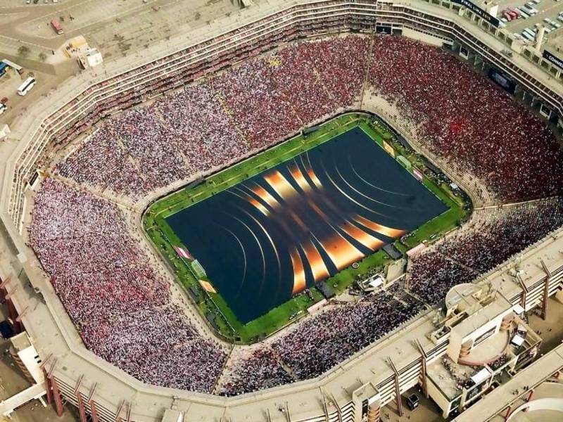 El estadio Monumental de Lima, Perú, escenario deportivo de la Gran Final de Copa Libertadores 2025.