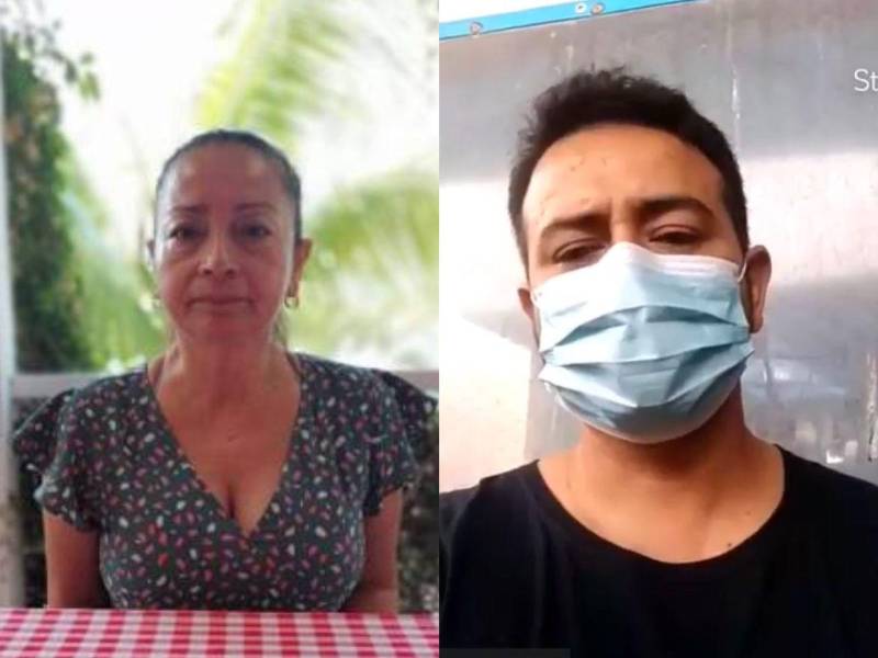 José Roque, hijo de Floridalma, atendió a Diario La Prensa en exclusiva.