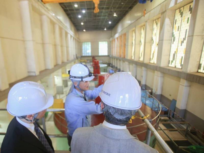 Unos 15 ingenieros japoneses de alto nivel estarán ejecutando y supervisando el proyecto de renovación de la central hidroeléctrica Río Lindo.