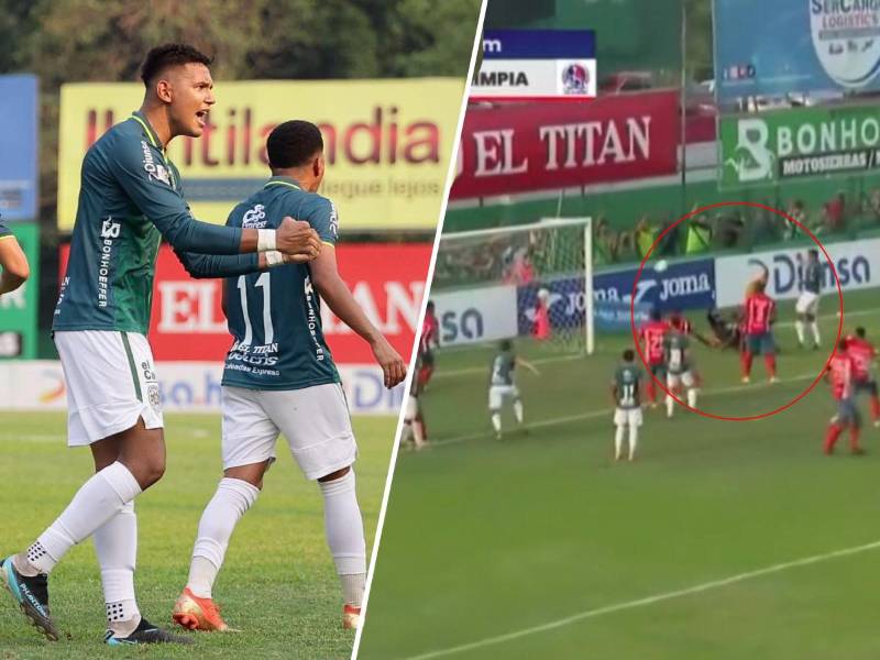¿Era falta? Así fue el gol de Luis Vega que reclamó Olimpia