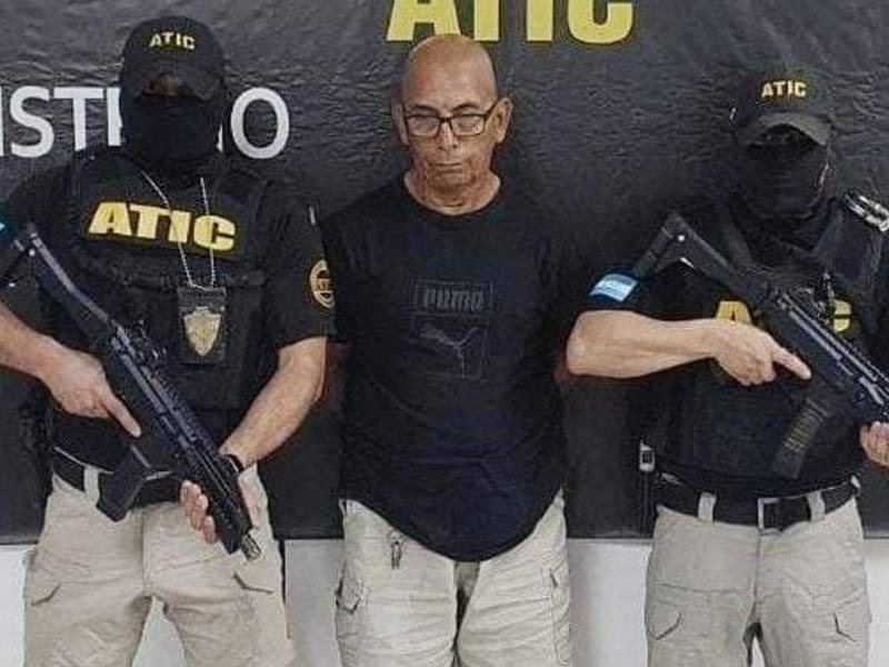 Gustavo López Enamorado fue presentado por la Agencia Técnica de Investigación Criminal (ATIC).