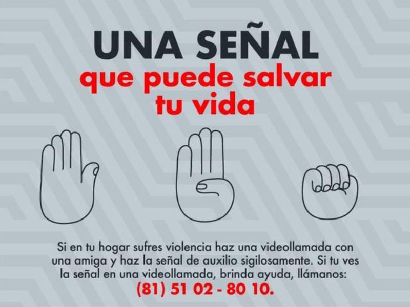 Alicia Villareral hizo esta señal de alerta durante su concierto. Esto significa que alguien está sufriendo algún tipo de abuso o violencia.