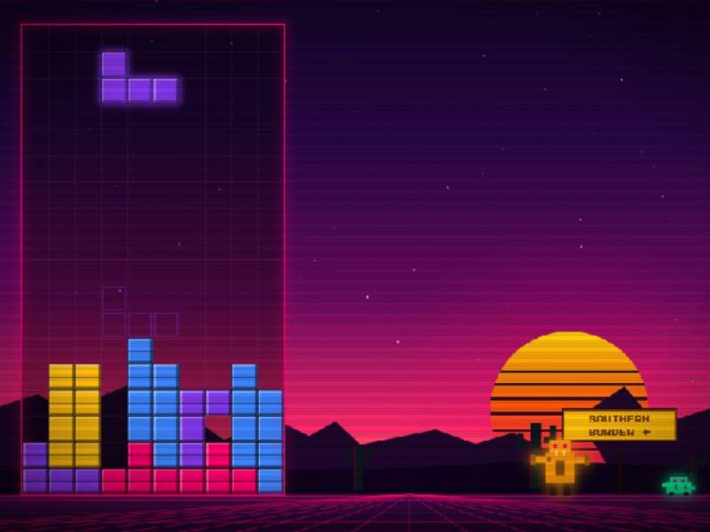 La Casa Blanca lanza videojuego 'Construye el Muro' y así reacciona Tetris