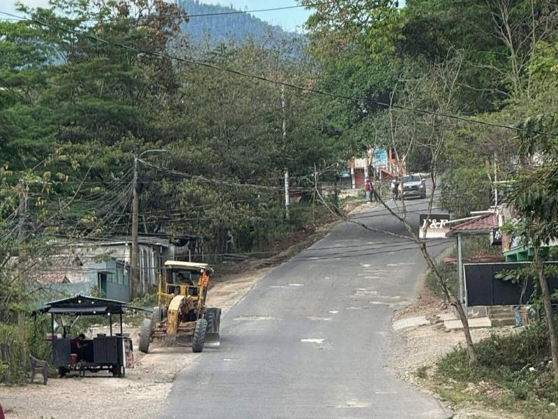El mal estado de la RN57, que conecta los municipios de San Jerónimo, La Libertad, Ojo de Agua y Las Lajas, en el departamento de Comayagua.