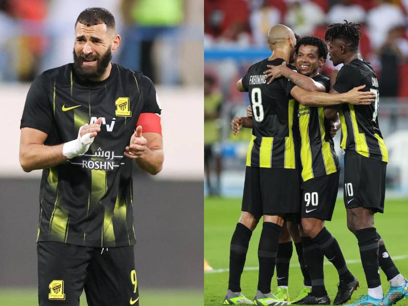 ¿Y Benzema? El Al-Ittihad golea en su estreno en la Champions de Asia