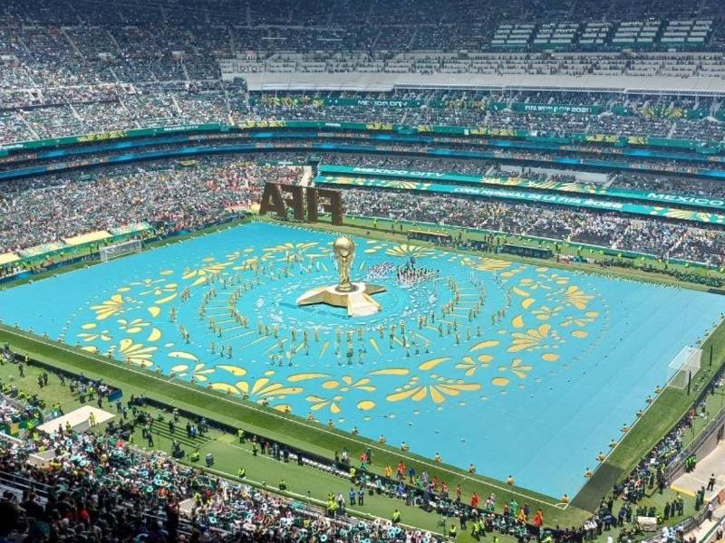 El estadio Azteca luce imponente para la inauguración del Mundial 2026.