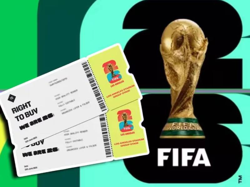 Los aficionados ya pueden adquirir boletos para estar en los partidos del Mundial 2026.