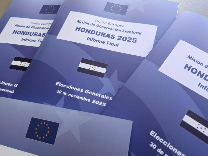 Informe de la MOE sobre las elecciones generales de 2025 en Honduras