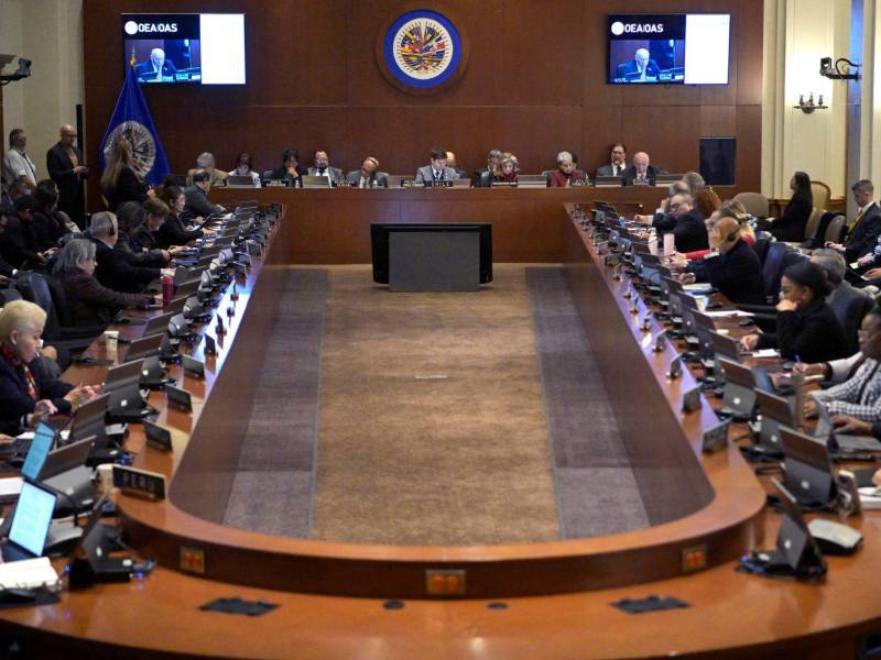 Misión de Observación electoral durante el encuentro ante la Organización de Estados Americanos.