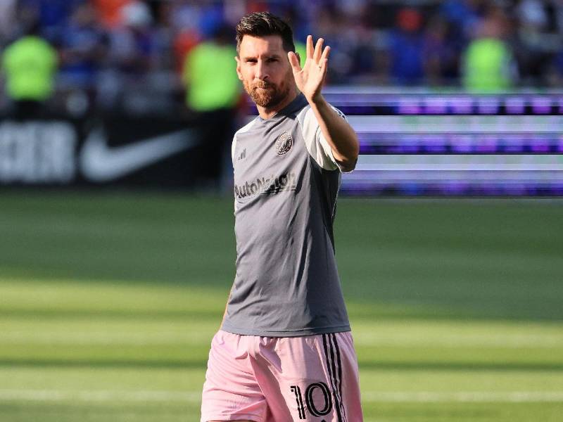 Salvo su debut del 21 de julio ante Cruz Azul, cuando salió desde el banquillo, <b>Messi</b> jugó completos los siete partidos de la Leagues Cup.