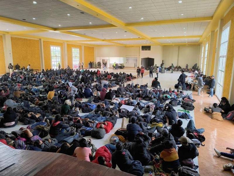 Entre los migrantes habían 45 núcleos familiares integrados por 144 personas en movilidad.