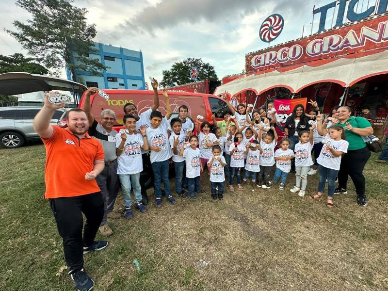 Audiosistema y sus colaboradores les regalaron un día especial a más de 100 niños previo al Día del Niño.