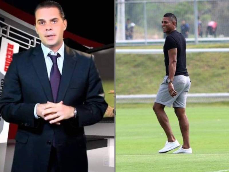 Carlo Costly compartió un momento en plena transmisión con Christian Martinoli previo al Honduras-México.