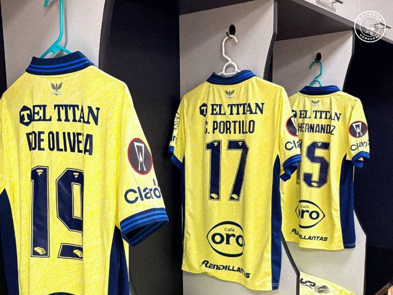El camerino del Motagua previo al pitazo inicial para la batalla ante Municipal.