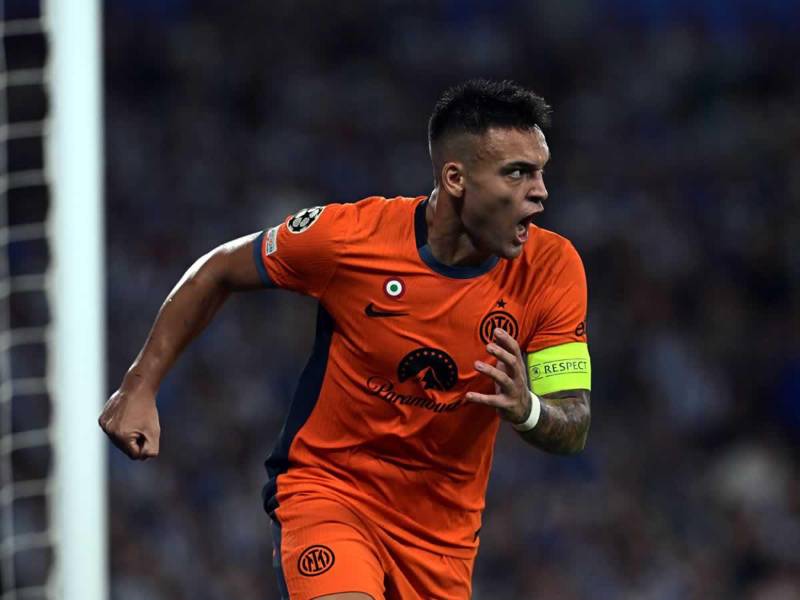 Lautaro Martínez salió al rescate del Inter de Milán para evitar la derrota ante la Real Sociedad.