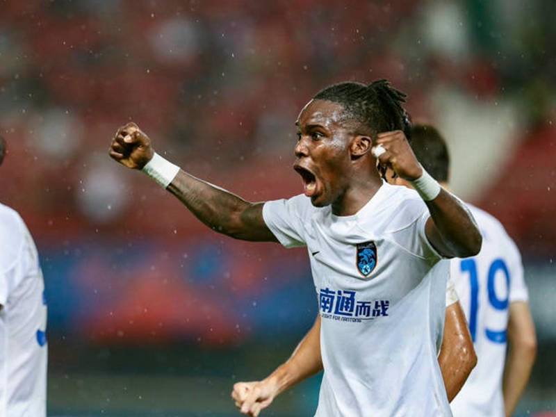 Rubilio Castillo finalizó la campaña en la Superliga de China con ocho goles en 25 partidos, siendo uno de los jugadores más importantes de su club.