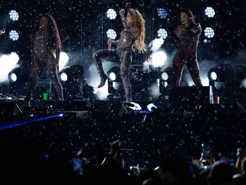 La cantautora colombiana Shakira se presenta durante el Global Citizen Festival en Central Park en Nueva York, Nueva York, USA.