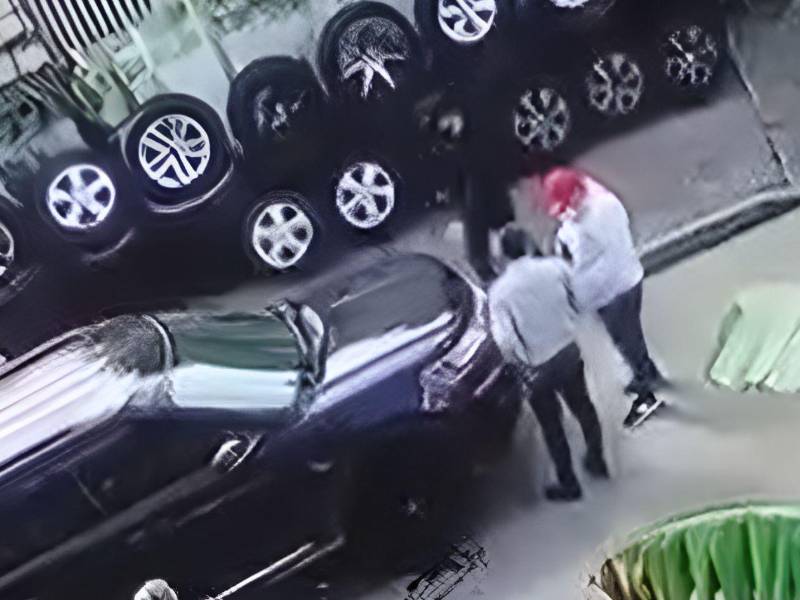 VIDEO: Momento en que disparan a un hombre en San Pedro Sula