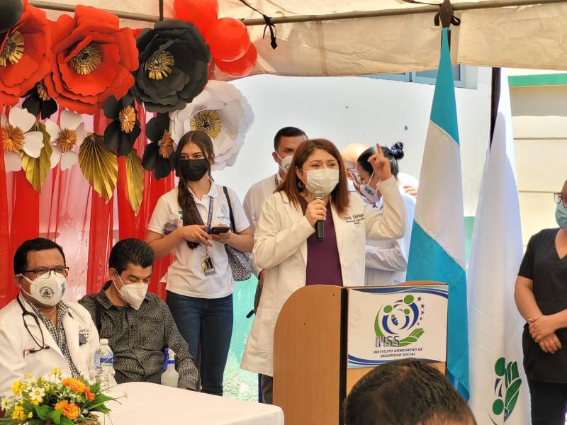 Adriana Zúniga fue hasta ayer jueves la directora del Instituto Hondureño de Seguridad Social.