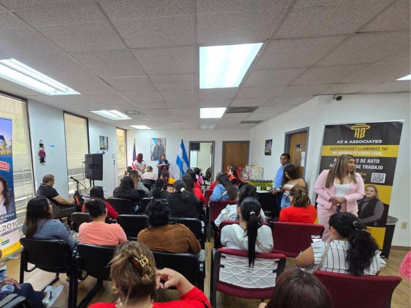 Vista general del consulado general de Honduras en Atlanta, Georgia.