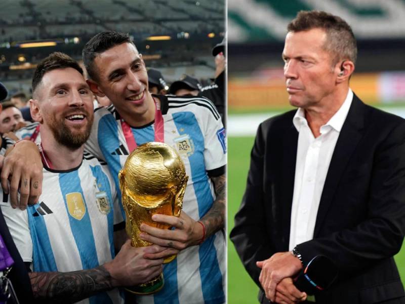 Ángel Di María defendió a su amigo Messi y respondió con duro mensaje a Lothar Matthäus, leyenda de Alemania.