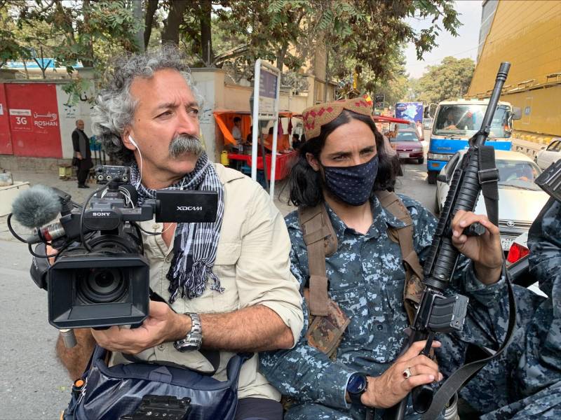 Pierre Zakrzewski, de 52 años, murió durante la cobertura de la guerra de Ucrania, donde también fue herido su compañero, Benjamin Hall.