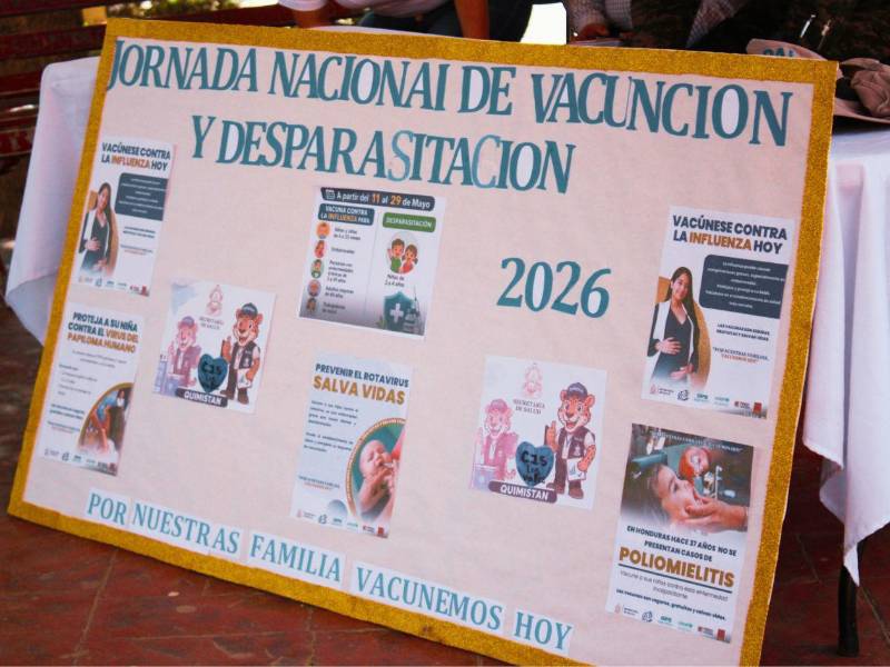 Salud asegura que la medida es preventiva y que las vacunas del esquema nacional son seguras.