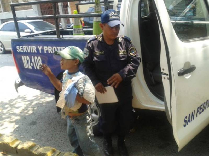 Cristian Javier Ramírez (9) deambulaba en el barrio Medina de San Pedro Sula