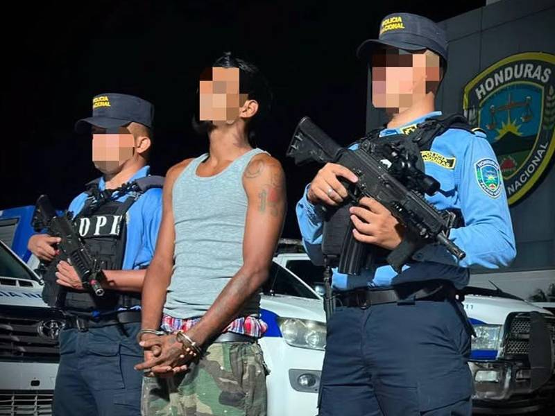 El hombre fue detenido tras varias denuncias. Fotografía de la Policía Nacional.