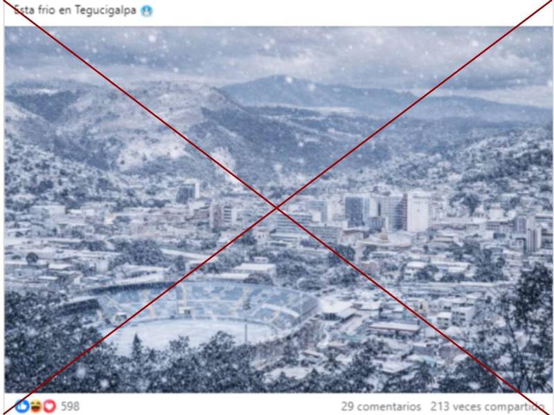 Captura de pantalla a una publicación de Facebook hecha el 2 de febrero de 2025.