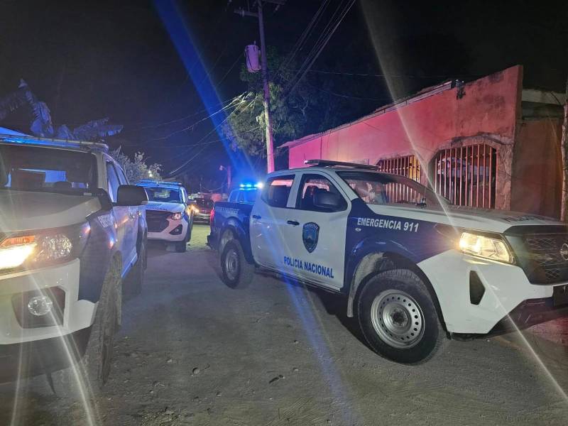 Patrullas policiales hondureñas. Fotografía utilizada con fines referenciales.