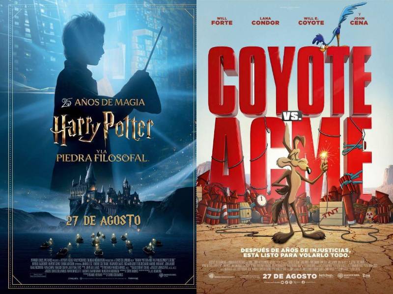 Una gran variedad de producciones cinematográficas llegan a las salas de cine del mundo, donde el público ya puede escoger sus favoritas para verlas en sus próximos estrenos durante el mes de agosto, incluso en septiembre.