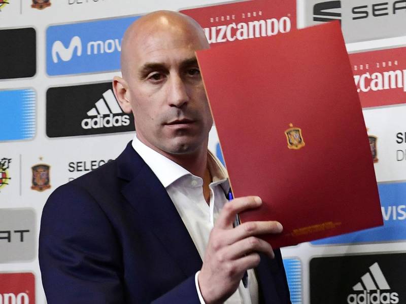 Luis Rubiales, presidente de la Real Federación Española de Fútbol.