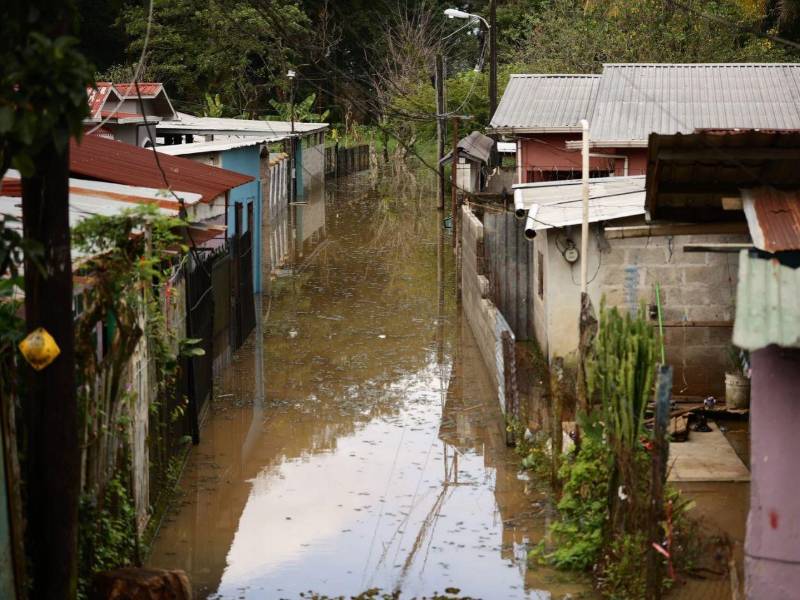 Gobierno plantea reubicaciones y obras permanentes ante inundaciones en el Lago de Yojoa, cuyo nivel supera el límite de referencia.
