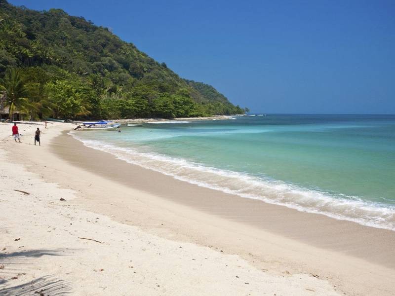 Playa Cocalito, en Tela, es una de las playas con Bandera Azul Ecológica.