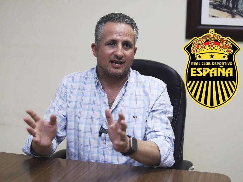 Elías Burbara, presidente del Real España.