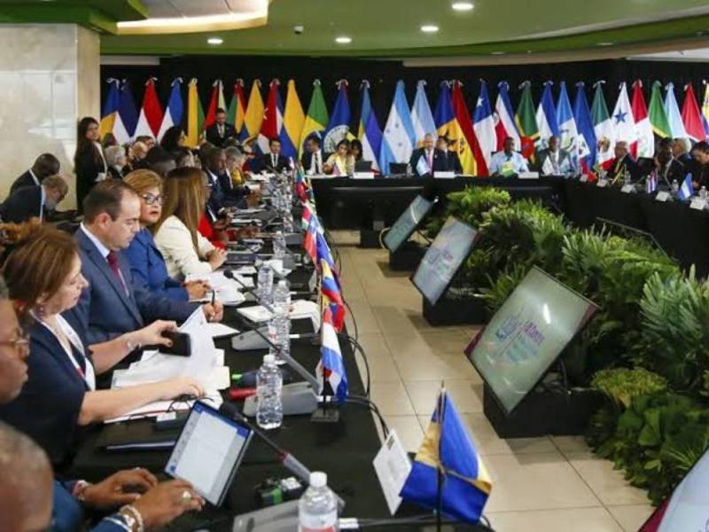 Los cancilleres reiteraron su apego a los propósitos y principios de la Carta de las Naciones Unidas y al Derecho Internacional