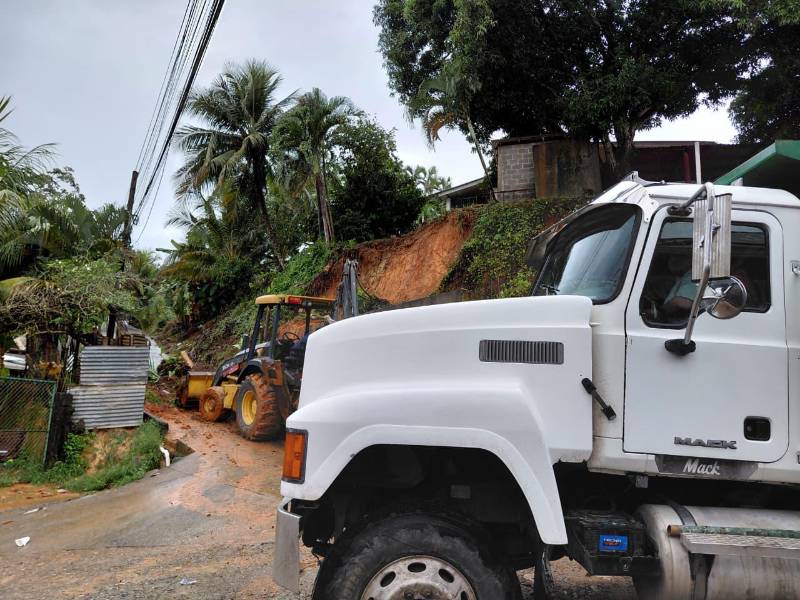 Más de 28 mil personas afectadas en el departamento de Atlántida por las fuertes lluvias.