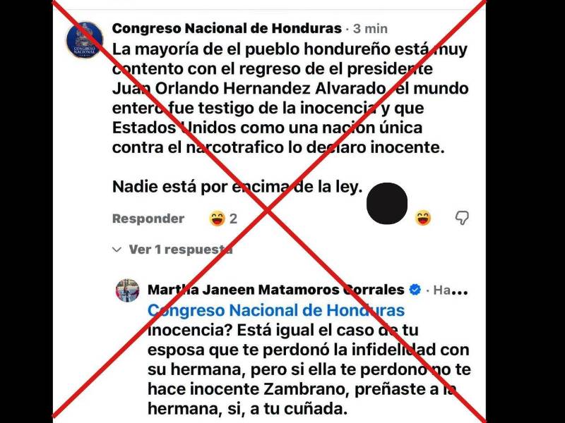 Captura de pantalla a una publicación de Facebook, hecha el 27 de julio de 2026.