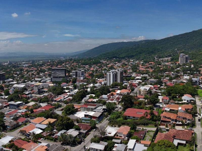 Fotografía panóramica de San Pedro Sula.