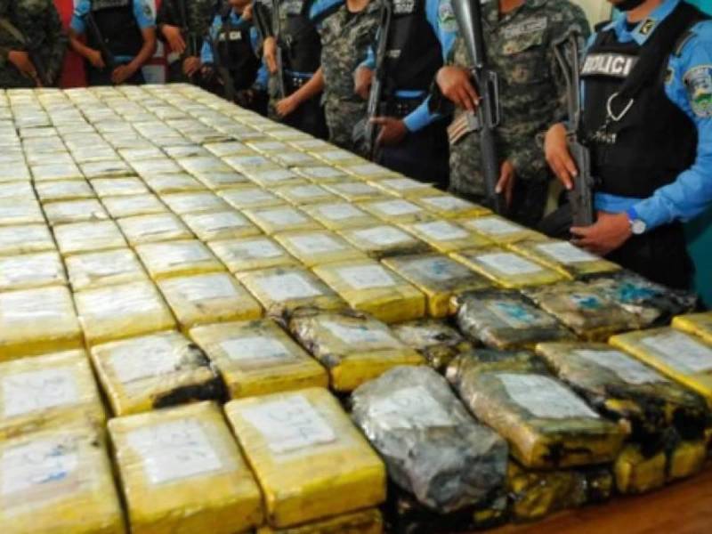 Autoridades decomisan toneladas de drogas.