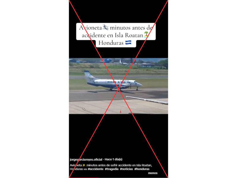 Captura de pantalla a una publicación de TikTok hecha el 17 de marzo de 2025.