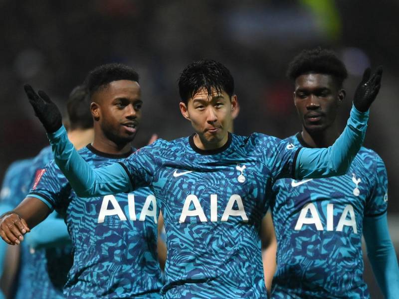 Son Heung Min lideró la victoria y clasificación del Tottenham a los octavos de final de la FA Cup.