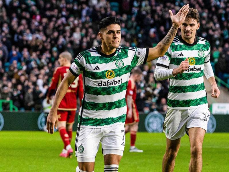 Luis Palma es líder de asistencias en la Scottish Premiership con el Celtic.