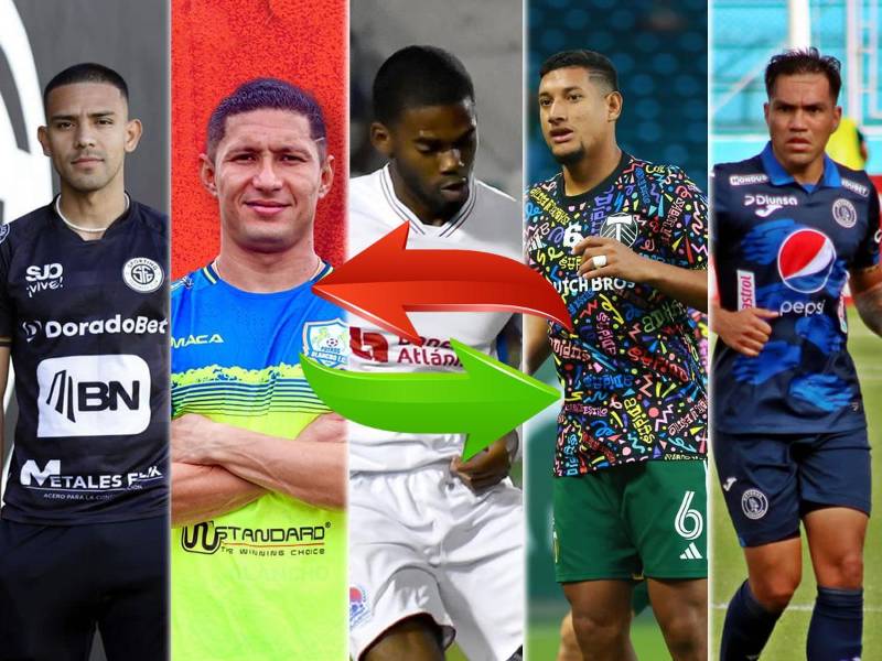 Estos son los principales movimientos del día en el mercado de fichajes del fútbol hondureño. Los grandes se siguen moviendo para encarar de la mejor manera el Torneo Clausura 2024.