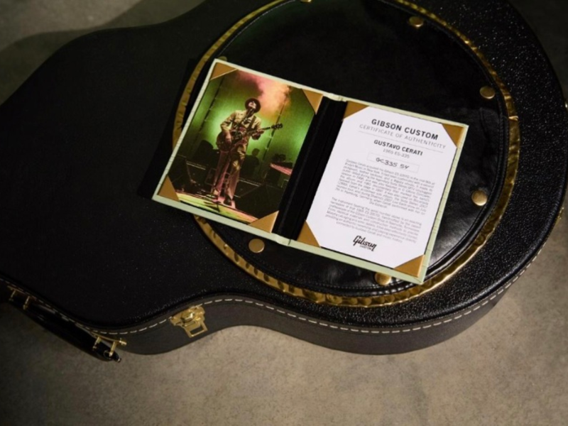 La música de Gustavo Cerati trasciende el tiempo y ahora su guitarra vuelve a ser protagonista.