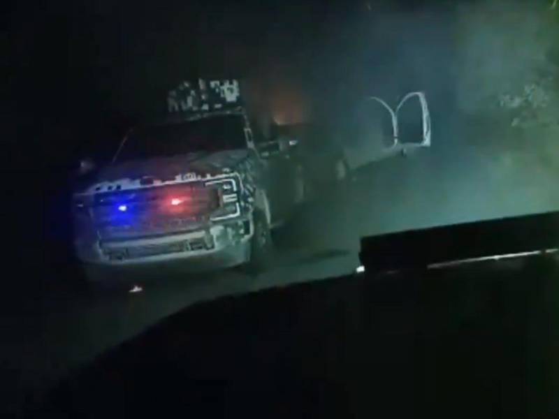 Video del enfrentamiento entre carteles de la droga en el municipio de Doctor Coss, Nuevo León, México.