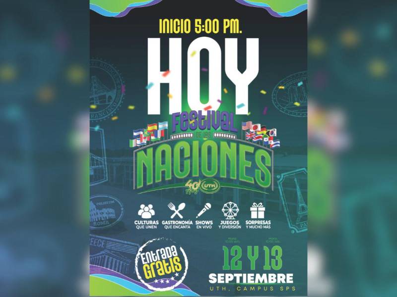 Como parte de la programación especial, el sábado 12 de septiembre, a partir de las 6:00 p. m.