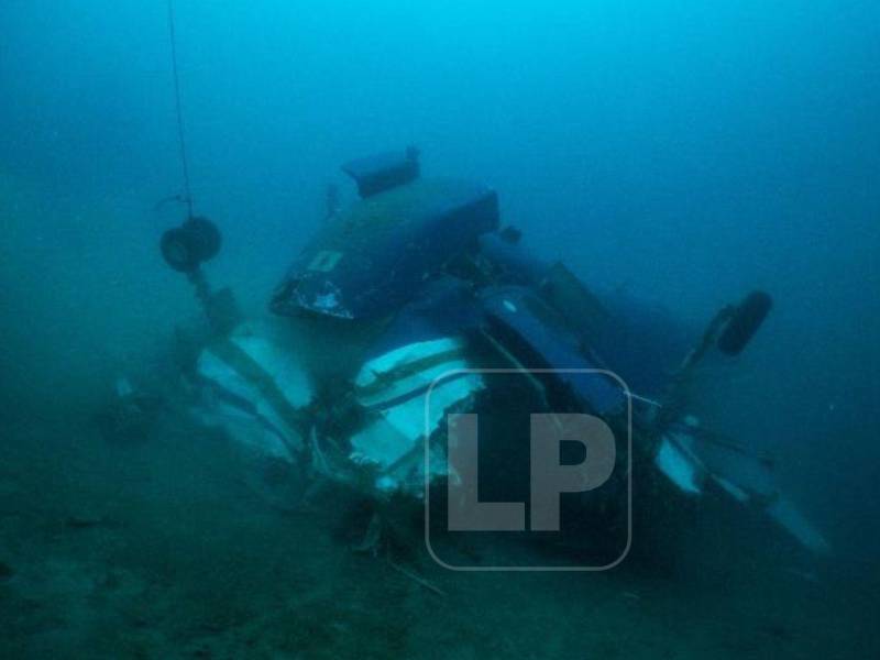 Imagen del fuselaje del avión.