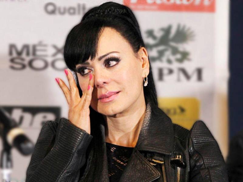 La actriz Maribel Guardia.